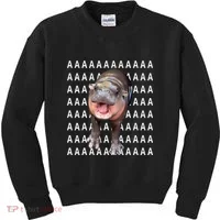 Baby Hippo Moo Deng Kids Sweatshirt thumb 0