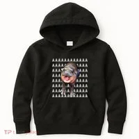 Baby Hippo Moo Deng Kids Hoodie thumb 0