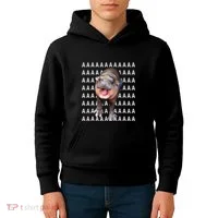 Baby Hippo Moo Deng Kids Hoodie thumb 4