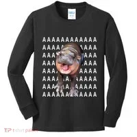 Baby Hippo Moo Deng Kids Long Sleeve Shirt thumb 0