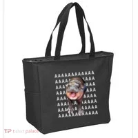 Baby Hippo Moo Deng Tote Bag thumb 2