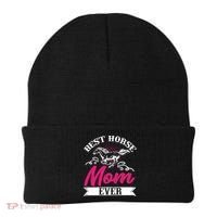 Best Horse Mom Ever Mother Horseback Riding Mother's Day Gift Beanie thumb 0