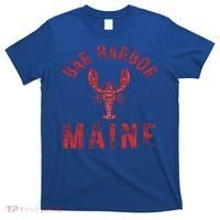 Bar Harbor Maine Lobster Travel Acadia Vintage Gift T-Shirt thumb 0