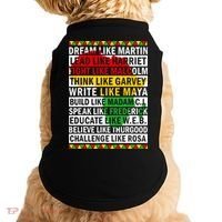 Black History Month Dream Like African Leader Doggie Tank thumb 0