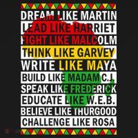 Black History Month Dream Like African Leader Coaster thumb 2