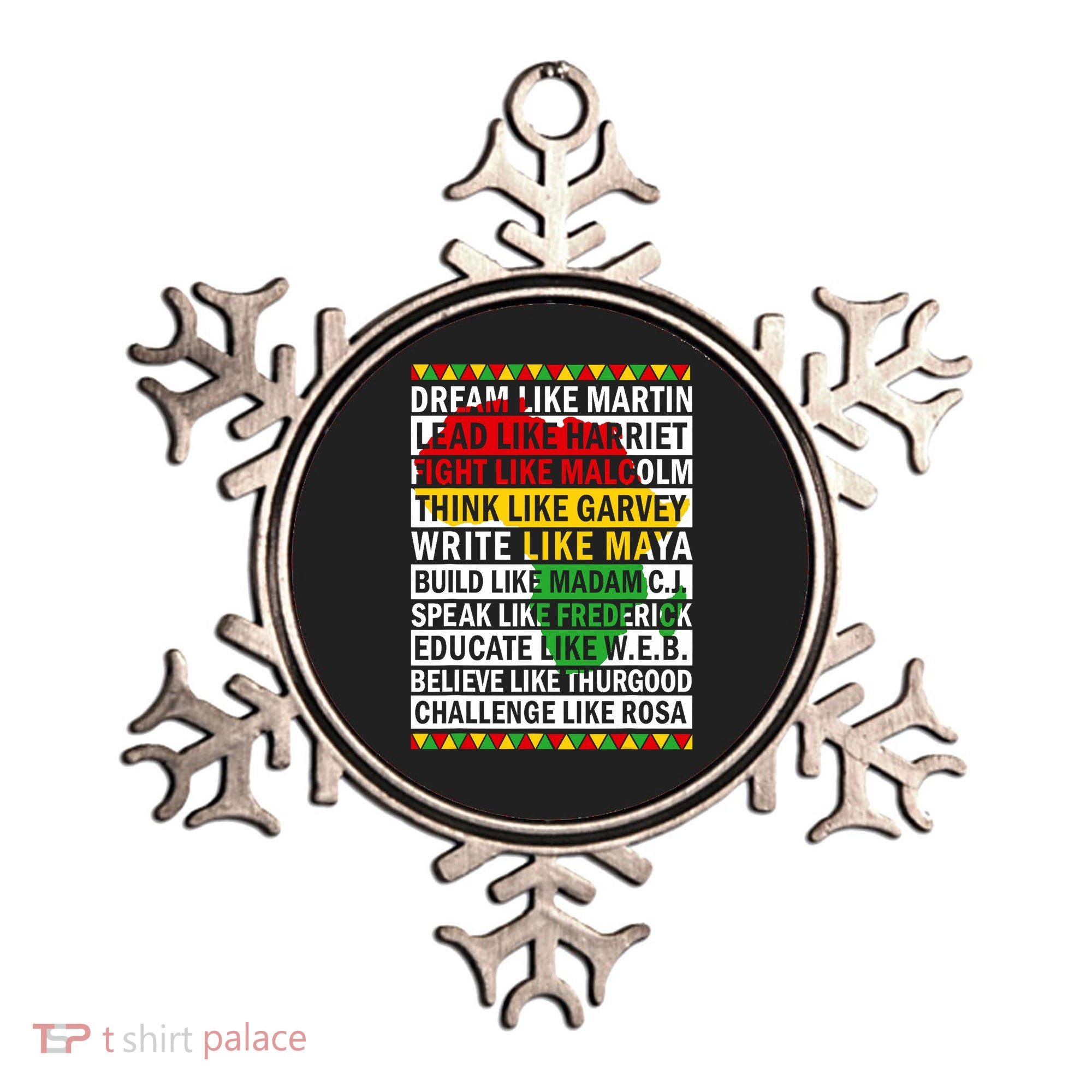 Black History Month Dream Like African Leader Ornament