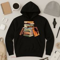 Black History Month Black Leaders Books Hoodie thumb 3