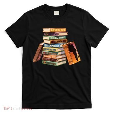 Black History Month Black Leaders Books T-Shirt