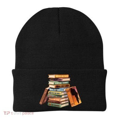 Black History Month Black Leaders Books Beanie