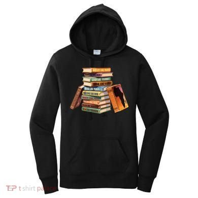 Black History Month Black Leaders Books Women's Hoodie