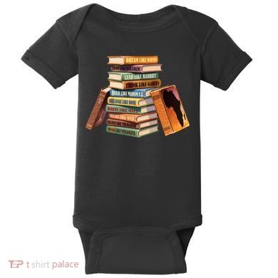 Black History Month Black Leaders Books Baby Bodysuit