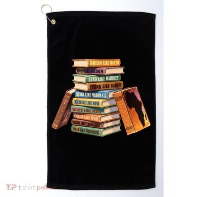 Black History Month Black Leaders Books Golf Towel