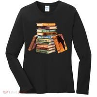 Black History Month Black Leaders Books Women's Long Sleeve Shirt thumb 0