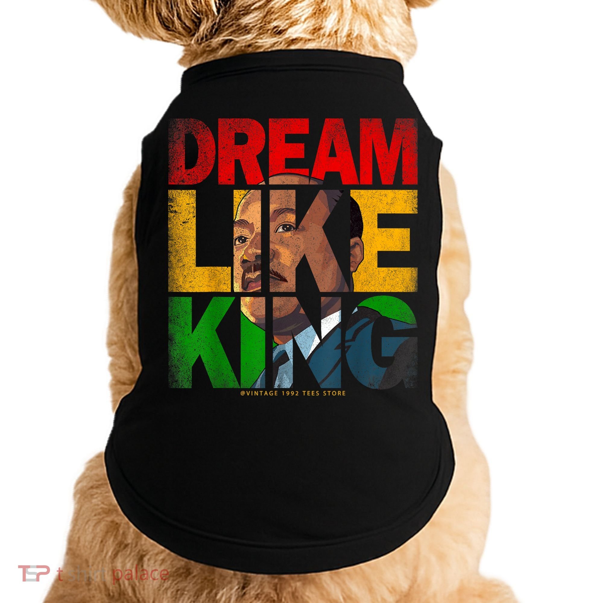 Black History Month Martin Have Dream Luther King Day Doggie Tank