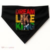 Black History Month Martin Have Dream Luther King Day USA-Made Doggie Bandana thumb 0
