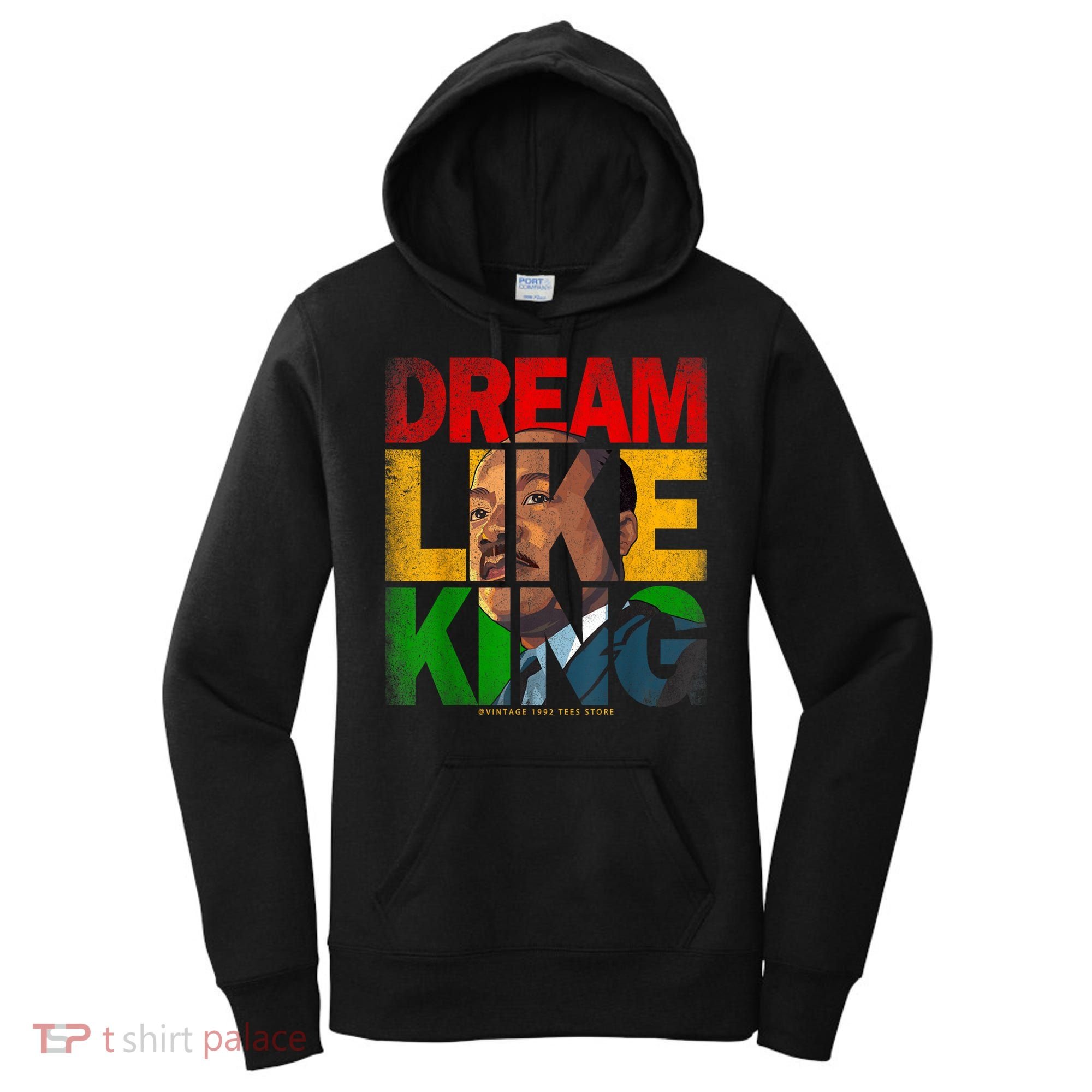 Black History Month Martin Have Dream Luther King Day Women's Hoodie