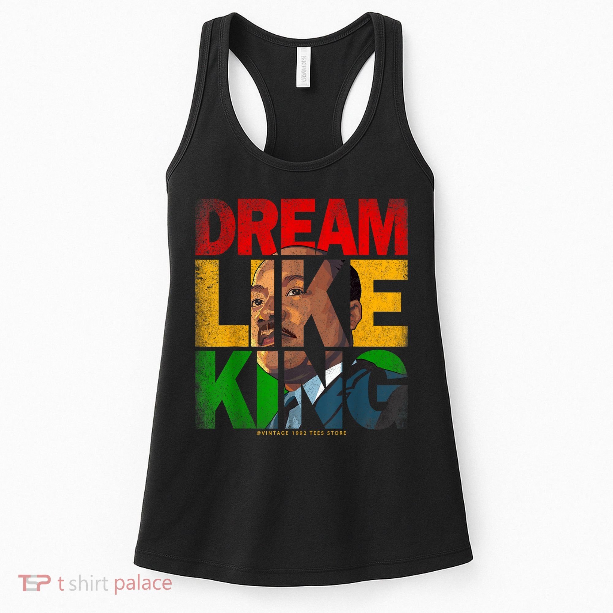 Black History Month Martin Have Dream Luther King Day Women's Tank Top