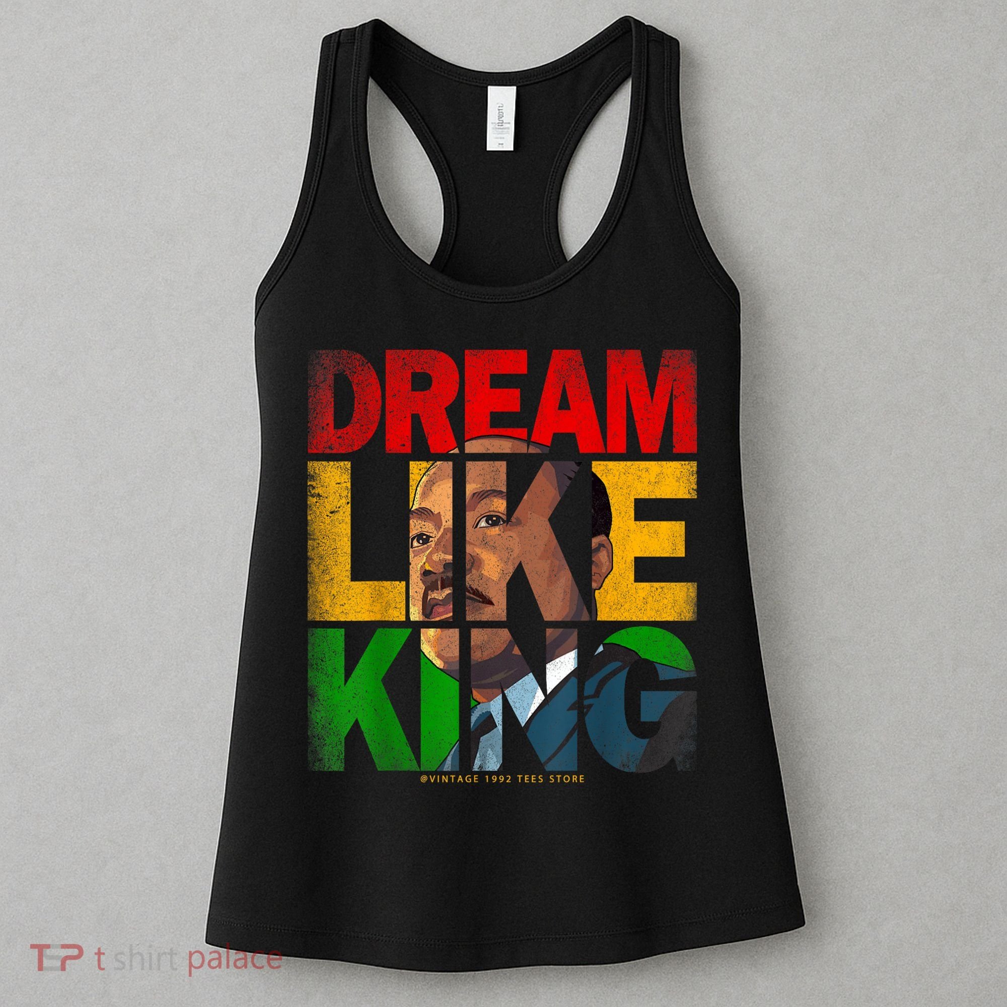 Black History Month Martin Have Dream Luther King Day Women's Tank Top