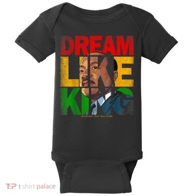 Black History Month Martin Have Dream Luther King Day Baby Bodysuit