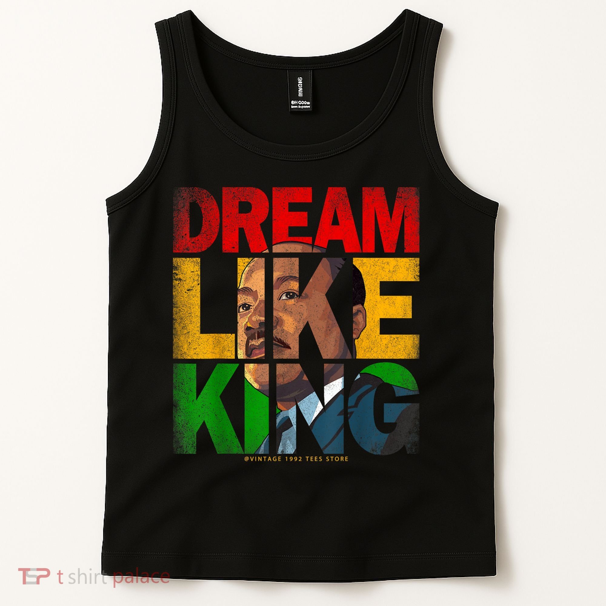 Black History Month Martin Have Dream Luther King Day Tank Top