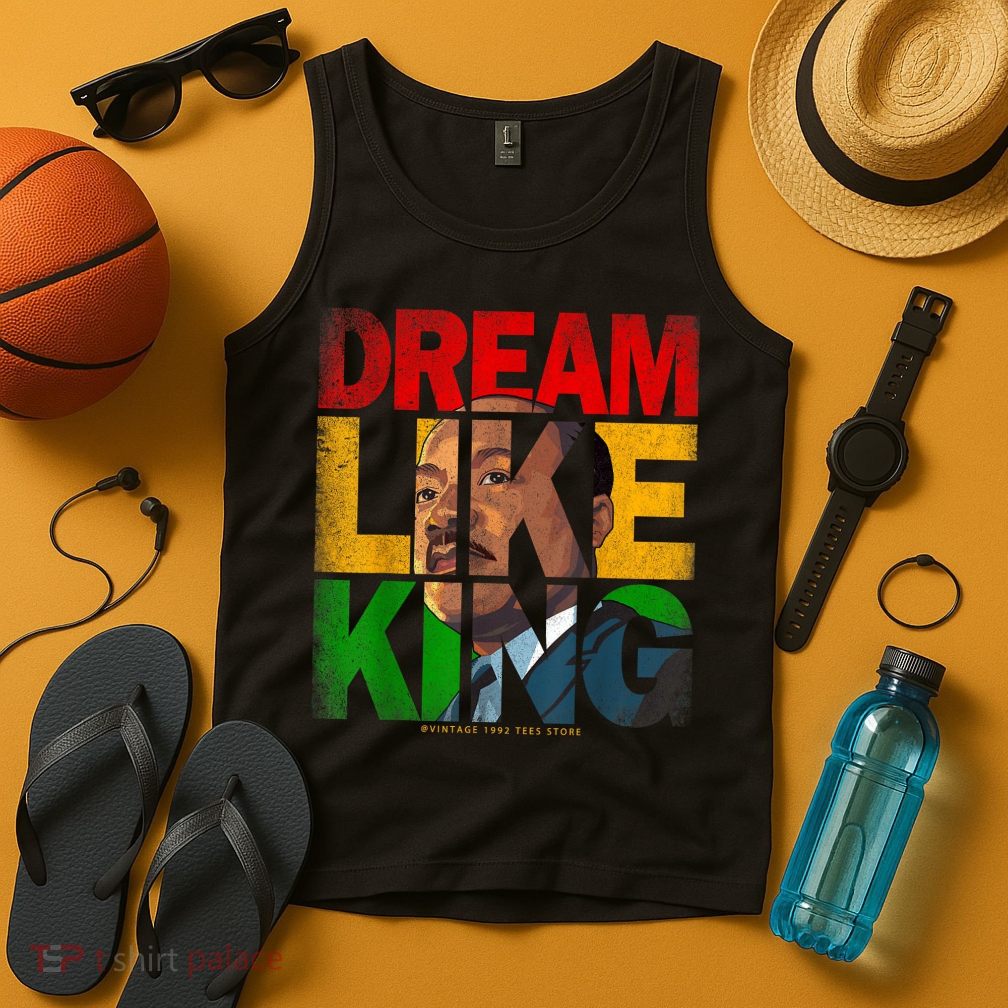 Black History Month Martin Have Dream Luther King Day Tank Top