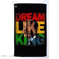 Black History Month Martin Have Dream Luther King Day Golf Towel thumb 0