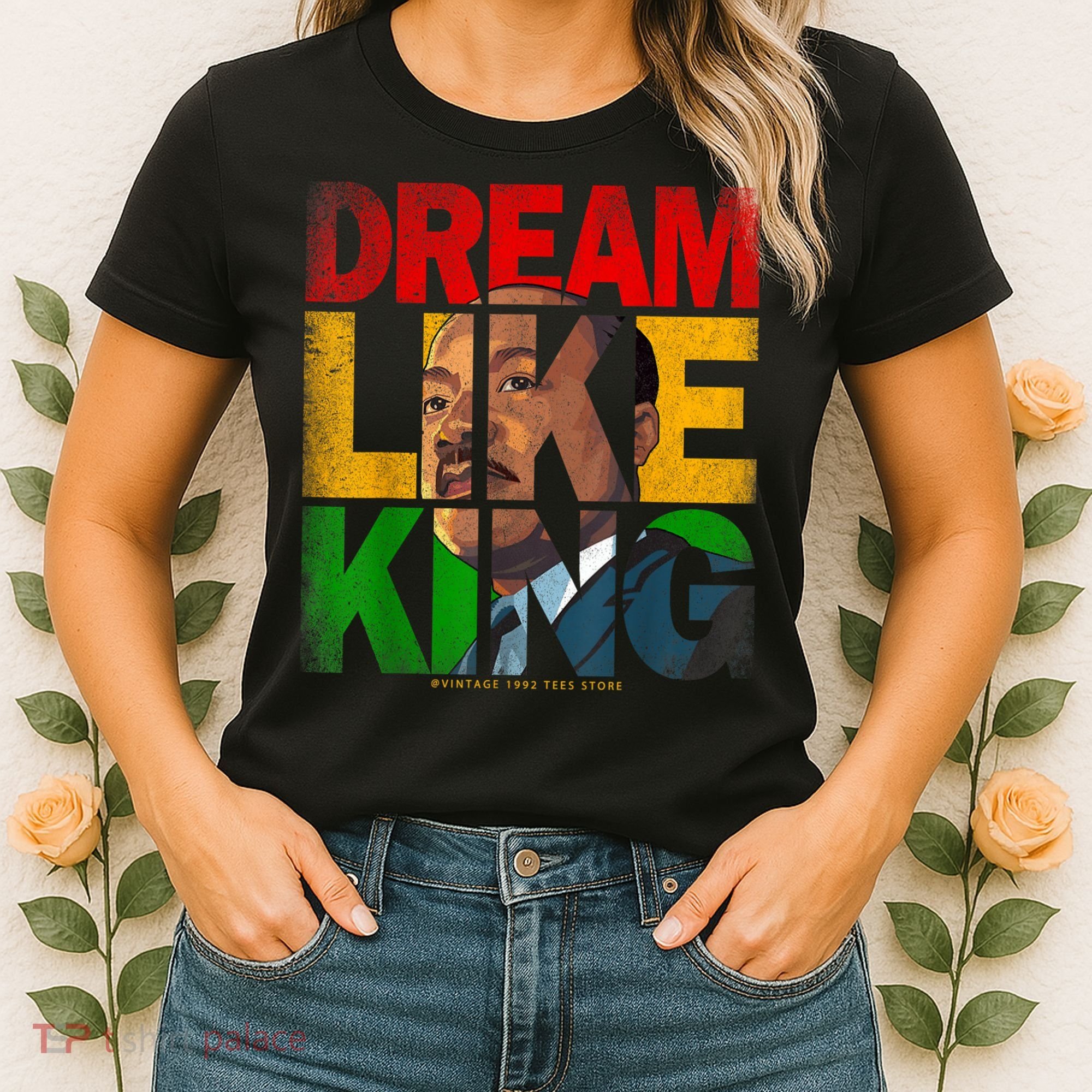 Black History Month Martin Have Dream Luther King Day Women's T-Shirt