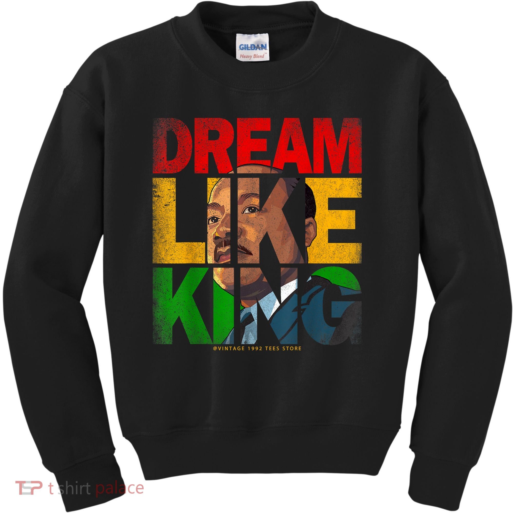 Black History Month Martin Have Dream Luther King Day Kids Sweatshirt