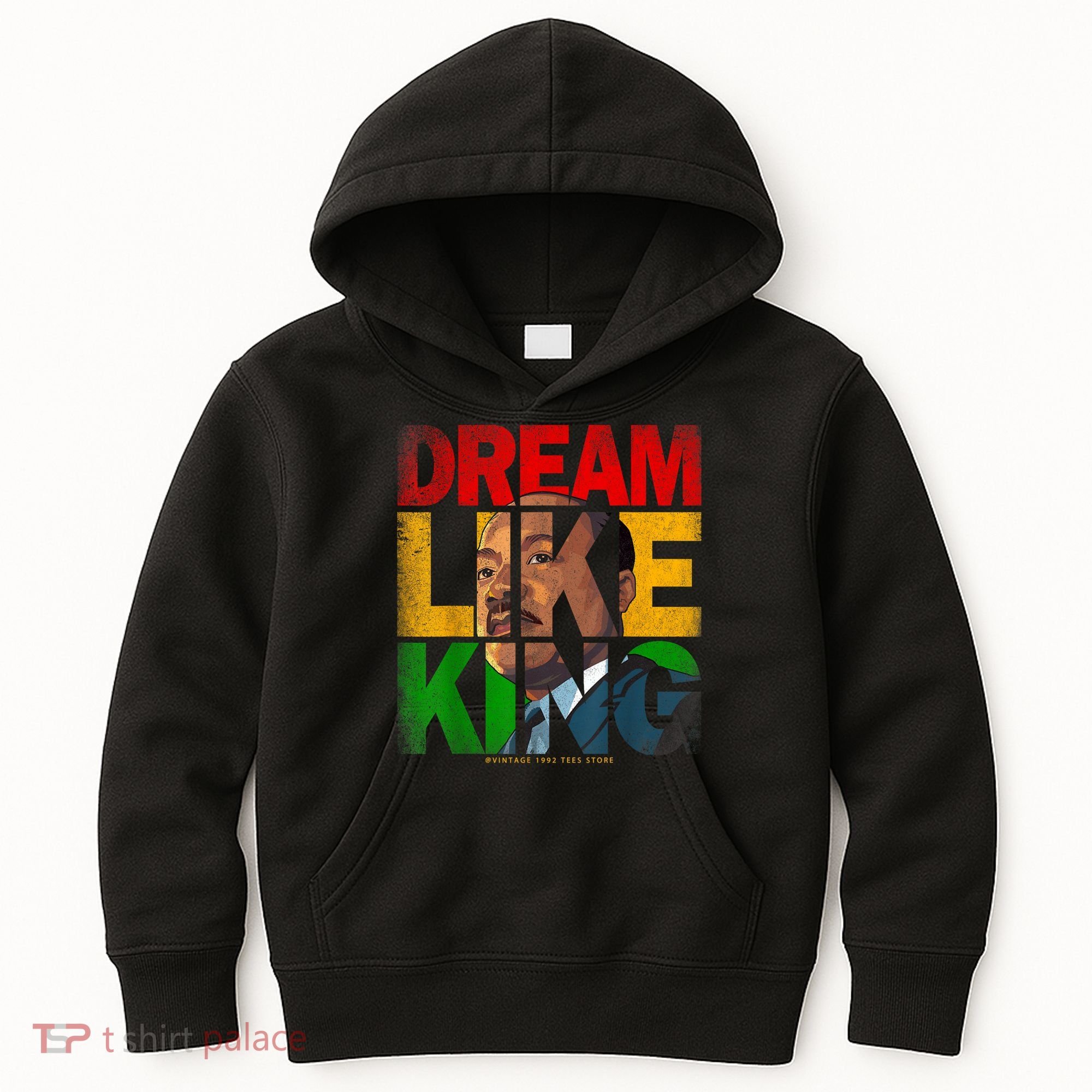 Black History Month Martin Have Dream Luther King Day Kids Hoodie