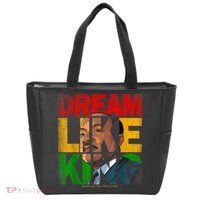 Black History Month Martin Have Dream Luther King Day Tote Bag thumb 0