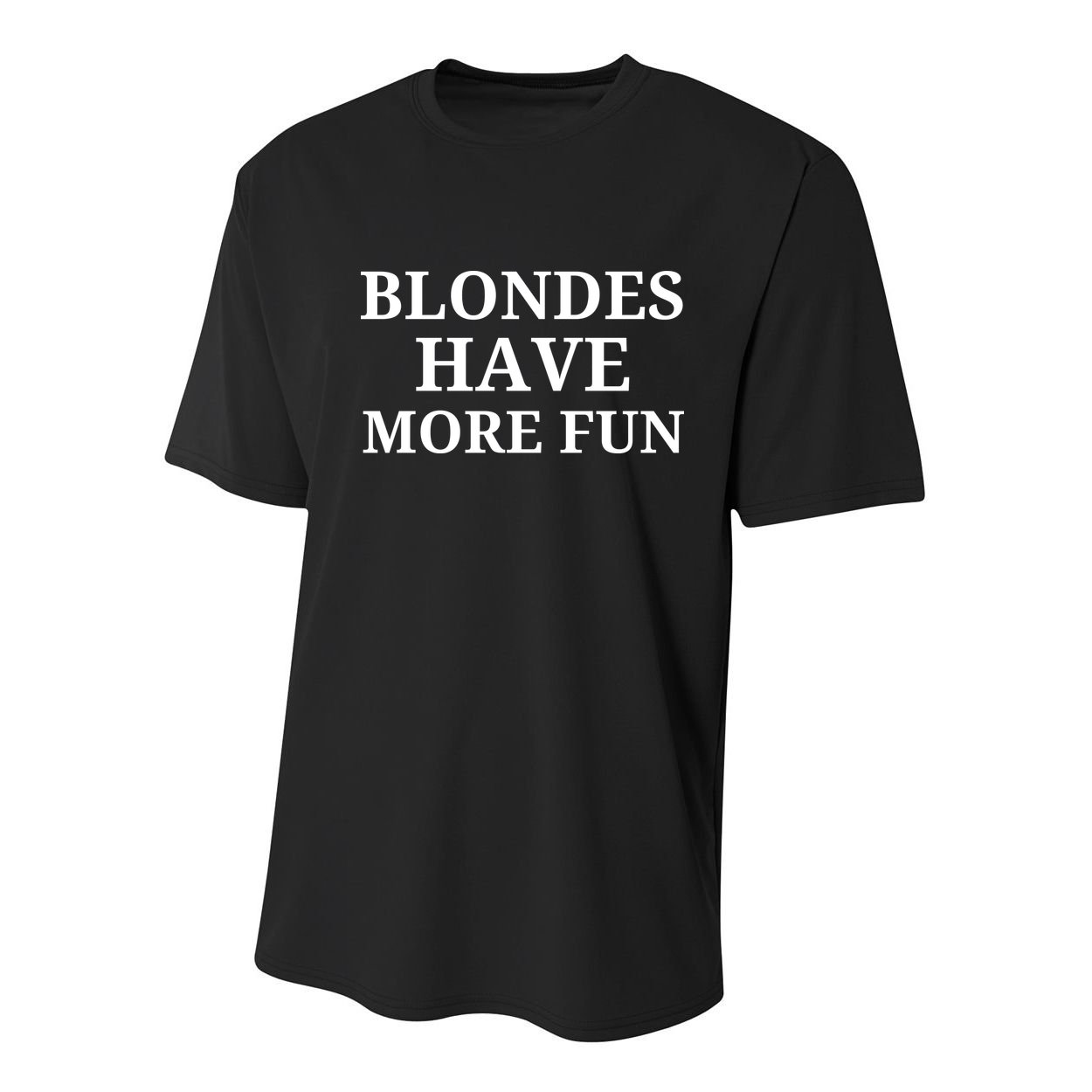 Blondes Have More Fun Youth Performance Sprint T-Shirt