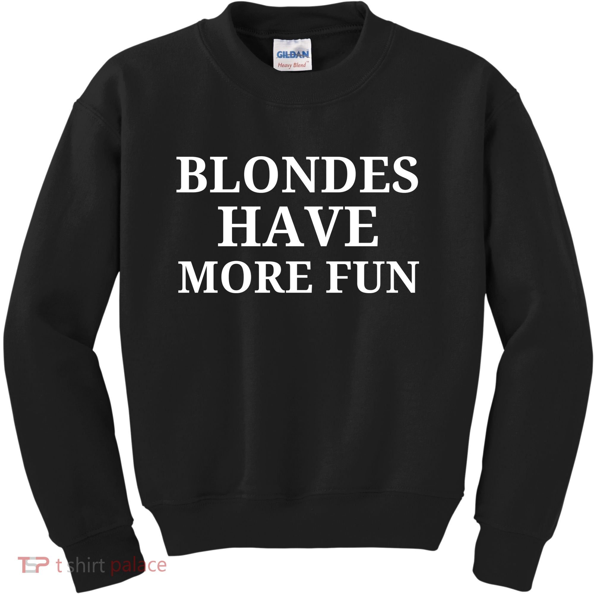 Blondes Have More Fun Kids Sweatshirt