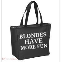 Blondes Have More Fun Tote Bag thumb 2
