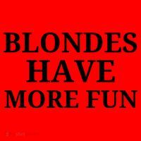 Blondes Have More Fun Santa Hat thumb 1