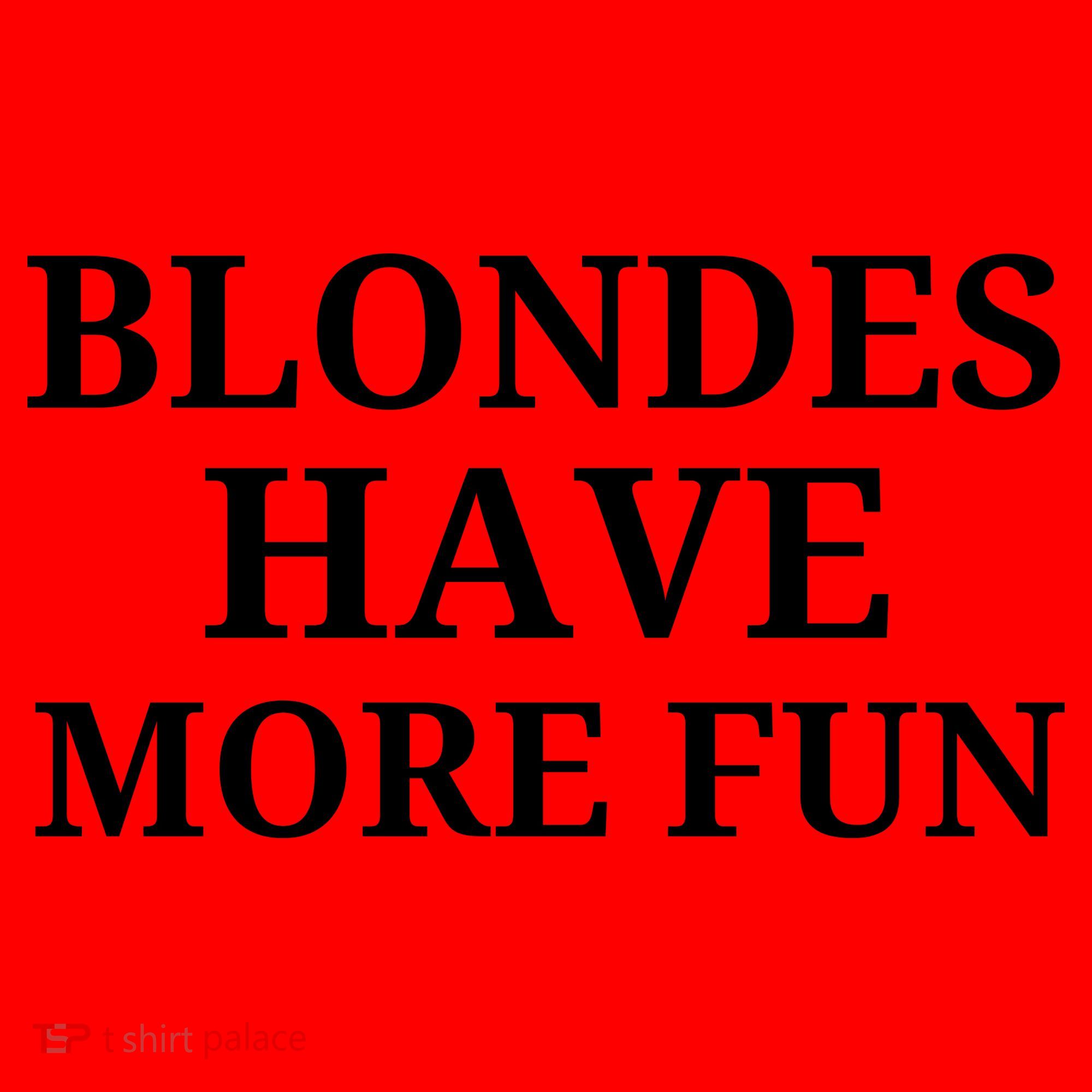 Blondes Have More Fun Santa Hat
