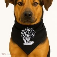 Black History Month Shirts I Love My Roots Back Powerful Blm USA-Made Doggie Bandana thumb 1