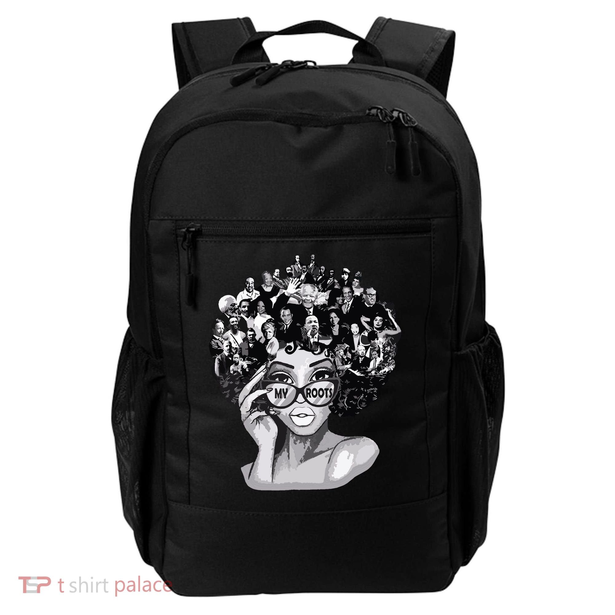 Black History Month Shirts I Love My Roots Back Powerful Blm Backpack