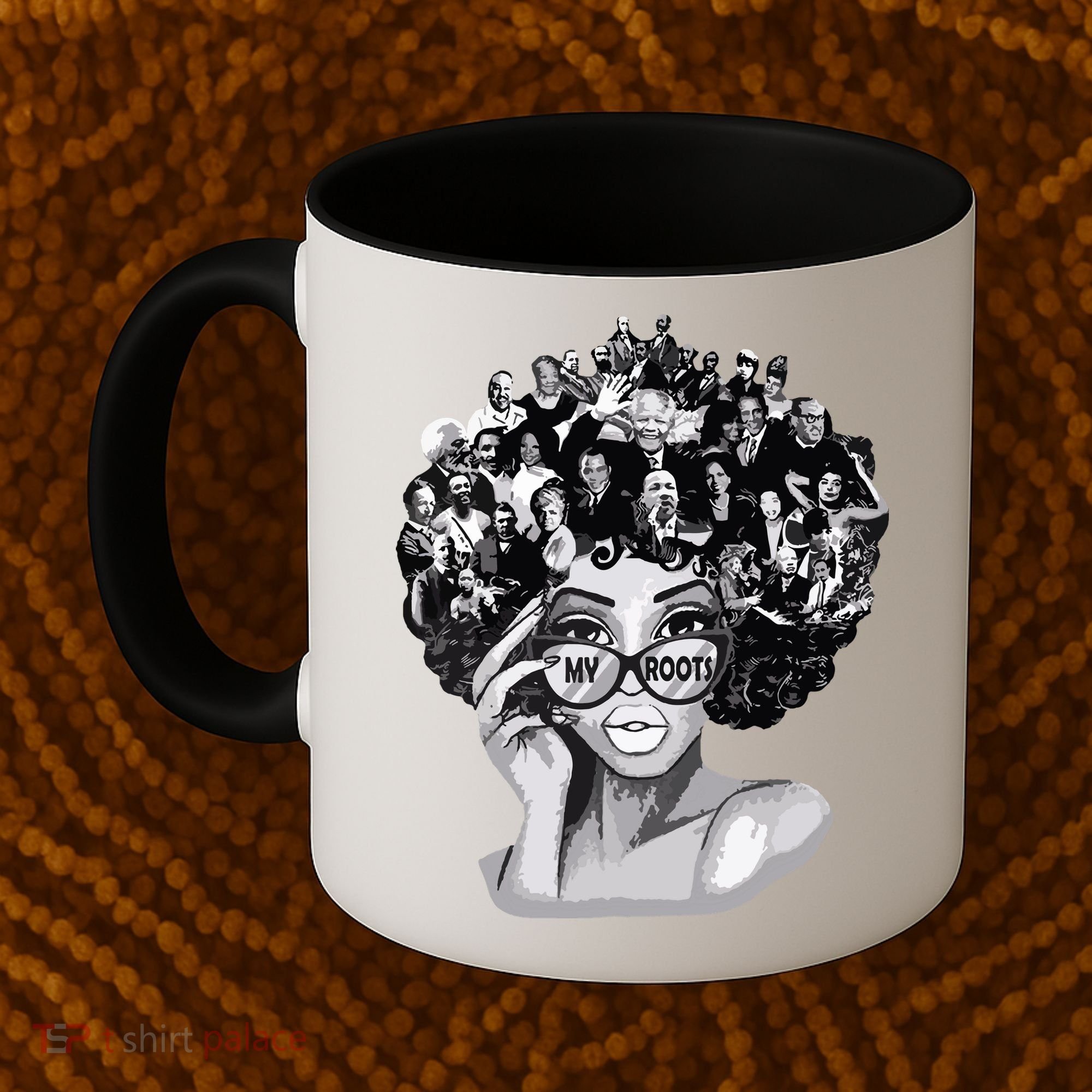 Black History Month Shirts I Love My Roots Back Powerful Blm Coffee Mug