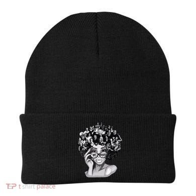 Black History Month Shirts I Love My Roots Back Powerful Blm Beanie