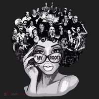 Black History Month Shirts I Love My Roots Back Powerful Blm Beanie thumb 2