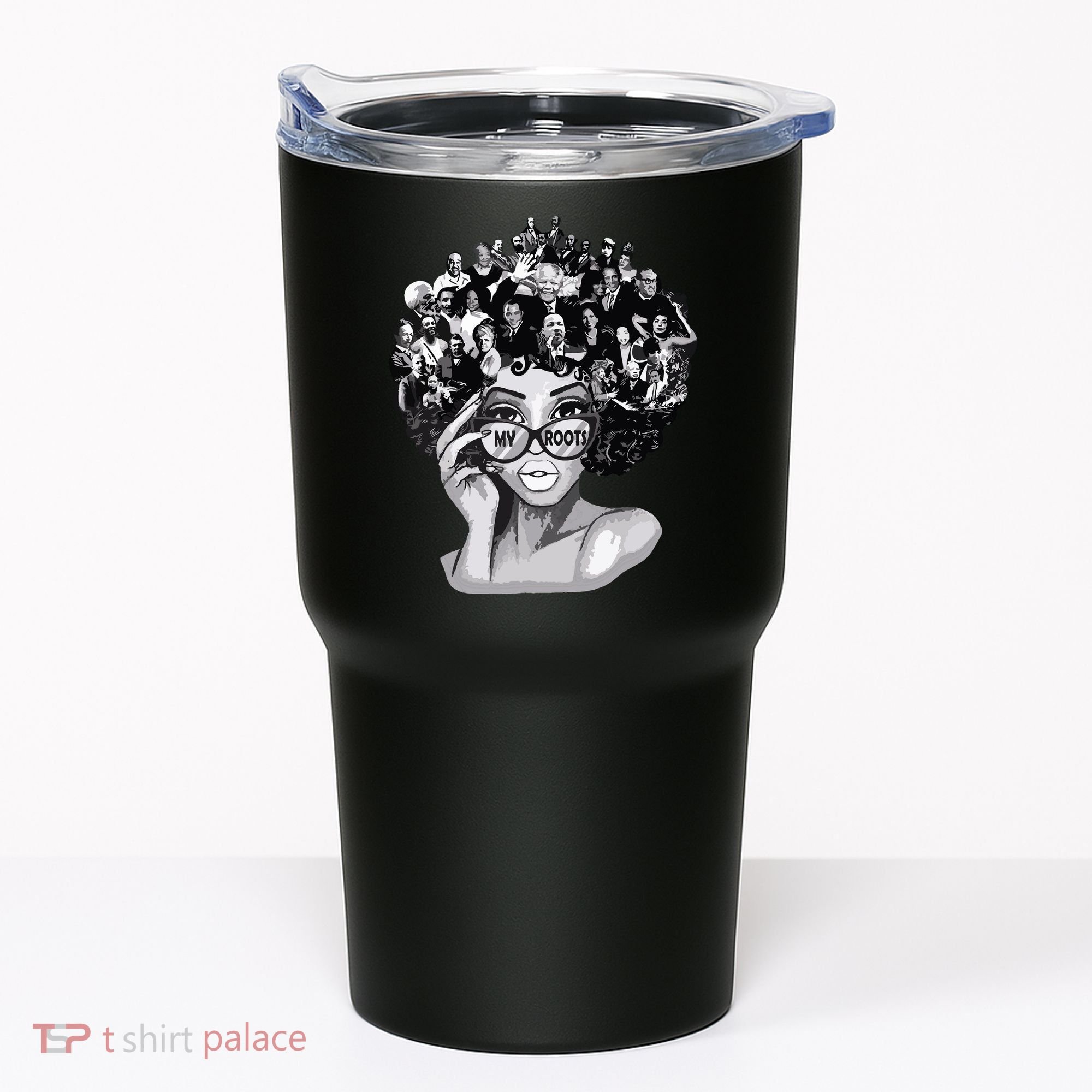 Black History Month Shirts I Love My Roots Back Powerful Blm Tumbler