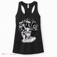Black History Month Shirts I Love My Roots Back Powerful Blm Women's Tank Top thumb 0