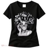 Black History Month Shirts I Love My Roots Back Powerful Blm Women's T-Shirt thumb 0