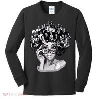 Black History Month Shirts I Love My Roots Back Powerful Blm Kids Long Sleeve Shirt thumb 0