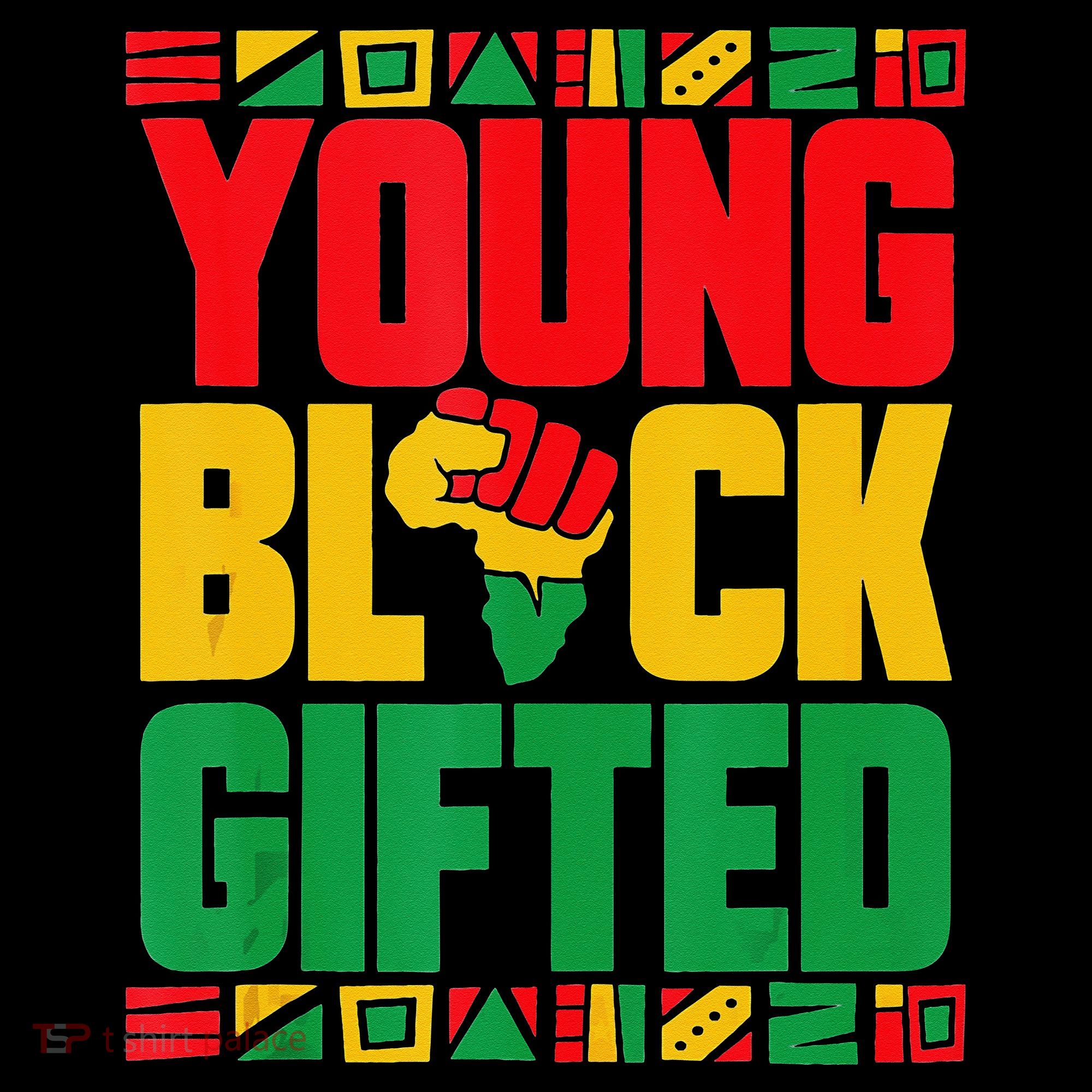 Black History Month Black Gifted Apron