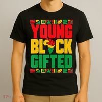Black History Month Black Gifted T-Shirt thumb 3