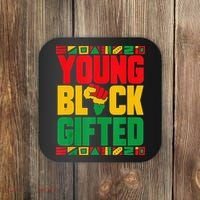 Black History Month Black Gifted Coaster thumb 0