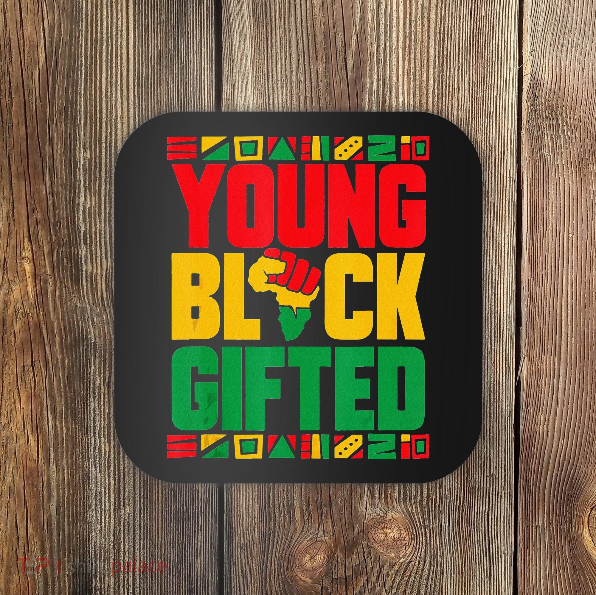 Black History Month Black Gifted Coaster