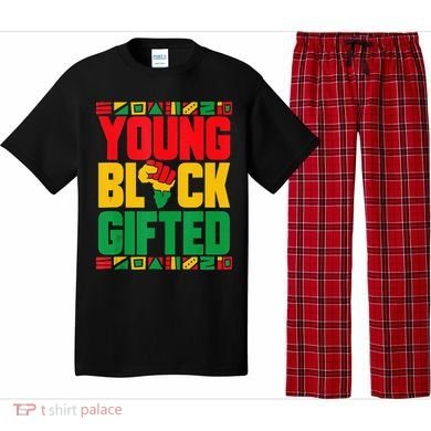 Black History Month Black Gifted Pajama Set