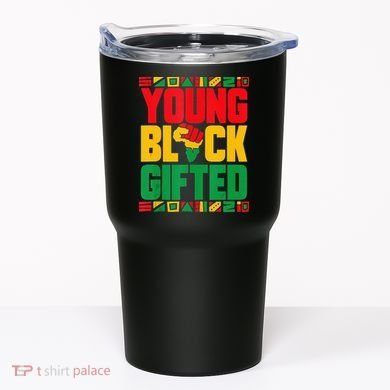 Black History Month Black Gifted Tumbler
